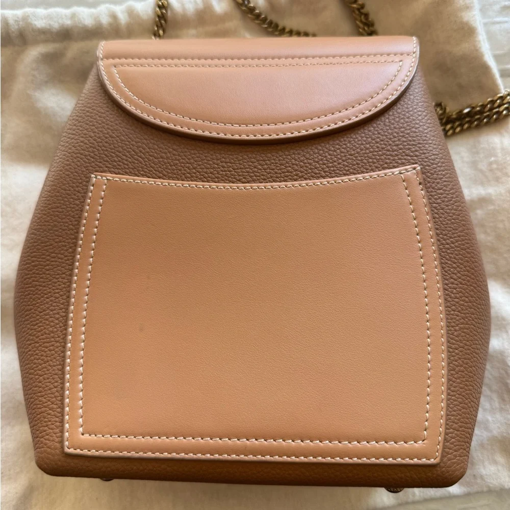 Polene Tan Leather Bag - Picture 8 of 11